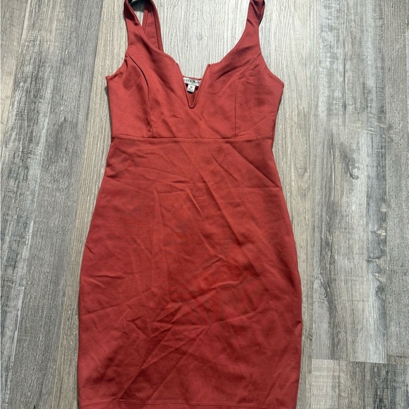 Rust Red Bodycon Dress - Haute Monde
Medium Trendy mini - Picture 2 of 3